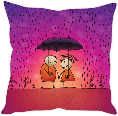 

Sleep Nature's Abstract Cushions Cover(40.63 cm*40.63 cm, Multicolor)