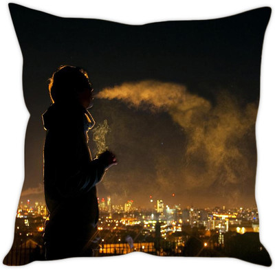 

Sleep Nature's Printed Cushions Cover(40.63 cm*40.63 cm, Multicolor)