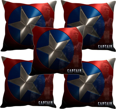 

Sleep Nature's Printed Cushions Cover(Pack of 5, 30.63 cm*30.63 cm, Multicolor)