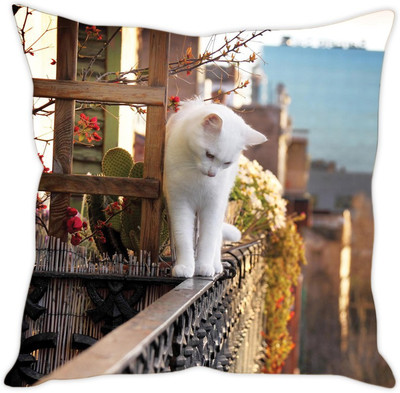 

Sleep Nature's Abstract Cushions Cover(40.63 cm*40.63 cm, Multicolor)