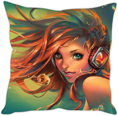 

Sleep Nature's Abstract Cushions Cover(40.63 cm*40.63 cm, Multicolor)