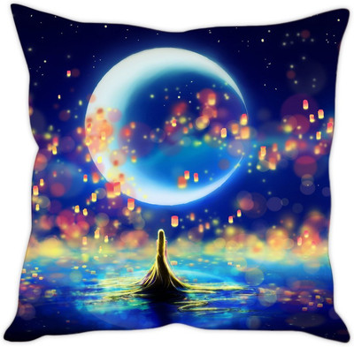 

Sleep Nature's Abstract Cushions Cover(40.63 cm*40.63 cm, Multicolor)