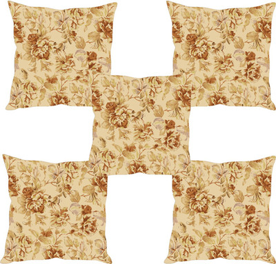 

Sleep Nature's Abstract Cushions Cover(Pack of 5, 40.63 cm*40.63 cm, Multicolor)