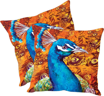 

Sleep Nature's Printed Cushions Cover(Pack of 2, 30.63 cm*30.63 cm, Multicolor)