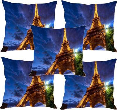 

Sleep Nature's Printed Cushions Cover(Pack of 5, 40.63 cm*40.63 cm, Multicolor)