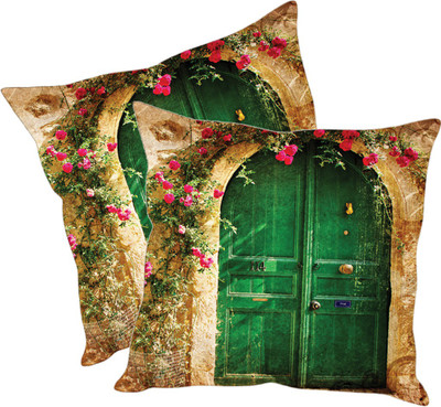 

Sleep Nature's Printed Cushions Cover(Pack of 2, 40.63 cm*40.63 cm, Multicolor)