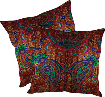 

Sleep Nature's Printed Cushions Cover(Pack of 2, 40.63 cm*40.63 cm, Multicolor)