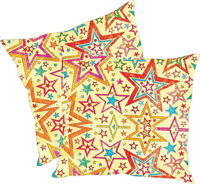 

Sleep Nature's Printed Cushions Cover(Pack of 2, 30.63 cm*30.63 cm, Multicolor)