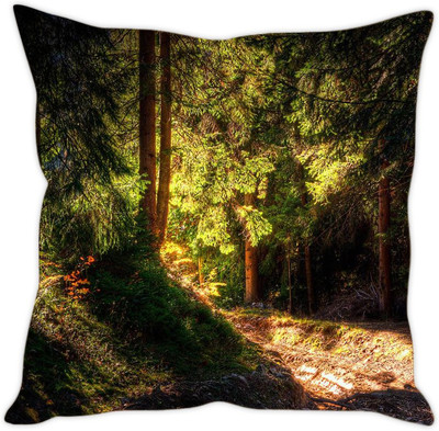 

Sleep Nature's Printed Cushions Cover(30.63 cm*30.63 cm, Multicolor)