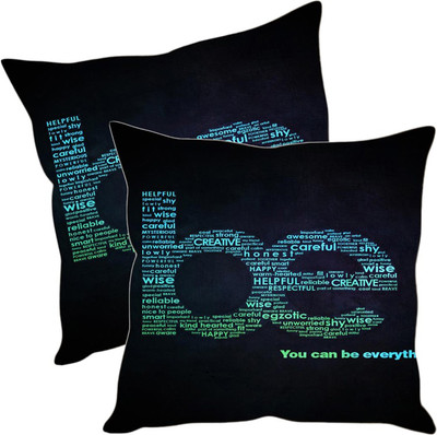 

Sleep Nature's Printed Cushions Cover(Pack of 2, 40.63 cm*40.63 cm, Multicolor)