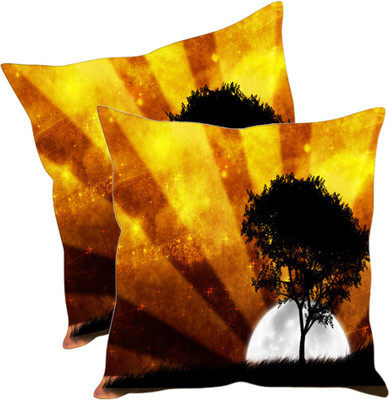 

Sleep Nature's Printed Cushions Cover(Pack of 2, 40.63 cm*40.63 cm, Multicolor)