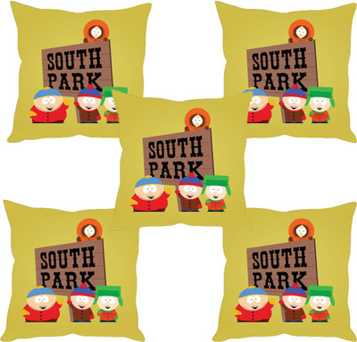 

Sleep Nature's Abstract Cushions Cover(Pack of 5, 30.63 cm*30.63 cm, Multicolor)