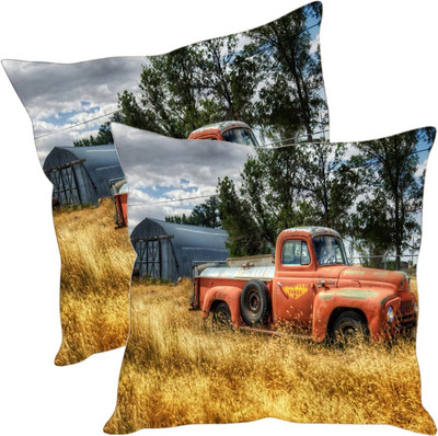 

Sleep Nature's Printed Cushions Cover(Pack of 2, 40.63 cm*40.63 cm, Multicolor)