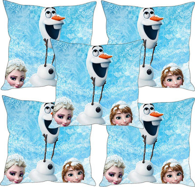 

Sleep Nature's Printed Cushions Cover(Pack of 5, 30.63 cm*30.63 cm, Multicolor)