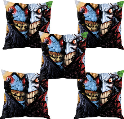 

Sleep Nature's Abstract Cushions Cover(Pack of 5, 30.63 cm*30.63 cm, Multicolor)
