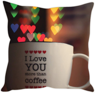 

Sleep Nature's Abstract Cushions Cover(40.63 cm*40.63 cm, Multicolor)