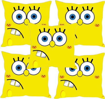 

Sleep Nature's Printed Cushions Cover(Pack of 5, 40.63 cm*40.63 cm, Multicolor)