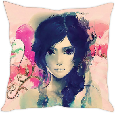 

Sleep Nature's Abstract Cushions Cover(30.63 cm*30.63 cm, Multicolor)
