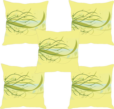 

Sleep Nature's Abstract Cushions Cover(Pack of 5, 30.63 cm*30.63 cm, Multicolor)