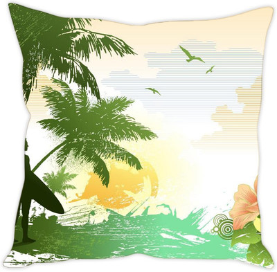 

Sleep Nature's Printed Cushions Cover(40.63 cm*40.63 cm, Multicolor)
