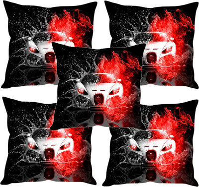

Sleep Nature's Printed Cushions Cover(Pack of 5, 40.63 cm*40.63 cm, Multicolor)