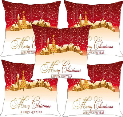 

Sleep Nature's Printed Cushions Cover(Pack of 5, 30.63 cm*30.63 cm, Multicolor)