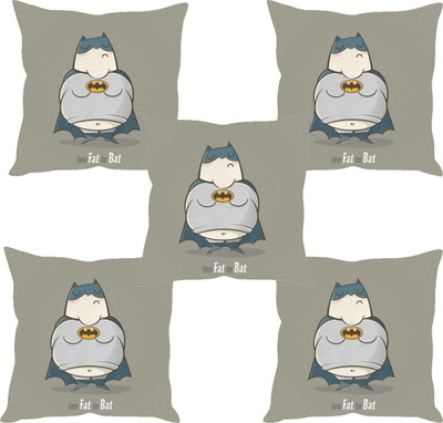 

Sleep Nature's Abstract Cushions Cover(Pack of 5, 30.63 cm*30.63 cm, Multicolor)
