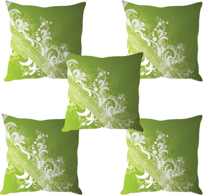 

Sleep Nature's Abstract Cushions Cover(Pack of 5, 30.63 cm*30.63 cm, Multicolor)