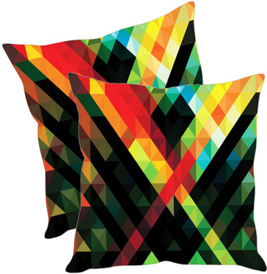 

Sleep Nature's Printed Cushions Cover(Pack of 2, 30.63 cm*30.63 cm, Multicolor)