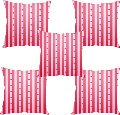 

Sleep Nature's Abstract Cushions Cover(Pack of 5, 30.63 cm*30.63 cm, Multicolor)