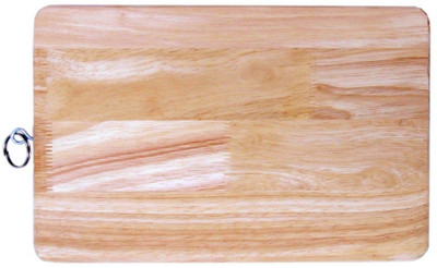 

Tranduious 20X30 Vegetable and fruit cutting board Wood Cutting Board(Beige Pack of 1)