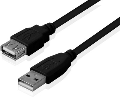 

Cover Alive Usb Cable Male To Female-6821 Micro USB Cable(All Smartphones, Tablets and MP3 player, Black, Sync and Charge Cable)