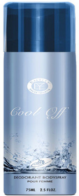 

Swiss Perfumes Entity Cool Off Deodorant Spray - For Women(75 ml)