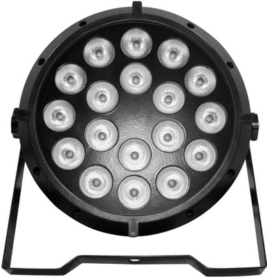 

Anoralux LED PAR Stage Lights 18 x 10W LED RGB 6 colours in 1 Stage Lighting DMx-512 Stage Light for Disco Party DJ Club Single Disco Ball(Ball Diameter: 23 cm)