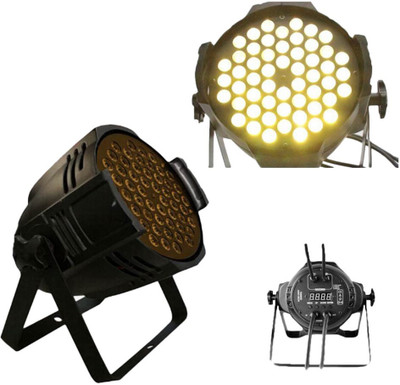 

Anoralux PAR Stage Lights 54 x 3W LED Warm White Stage Lighting DMx-512 Stage Light for Disco Party DJ Club (Warm White) Single Disco Ball(Ball Diameter: 21 cm)
