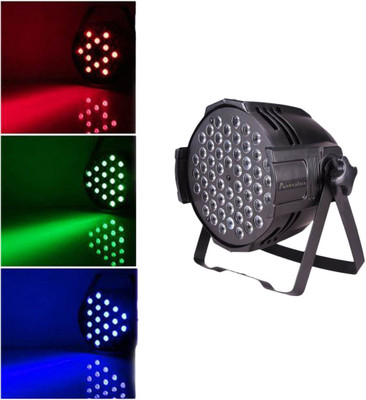 

Anoralux 4 pcs LED PAR Stage Lights 54 x 2 W LED RGB 8 colors in 1 Stage Lighting DMX-512 Stage Light for Disco Party DJ Club Disco Ball Set(Ball Diameter: 30 cm)