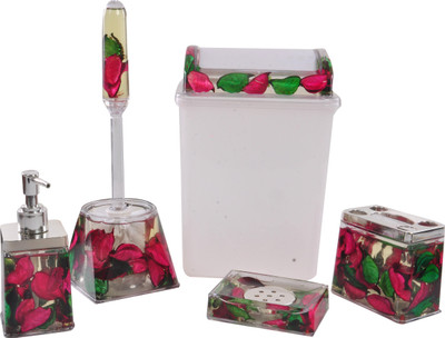 

24x7 Plastic Bathroom Set(Pack of 5)