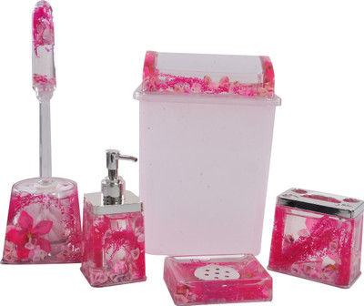 

24x7 Plastic Bathroom Set(Pack of 5)