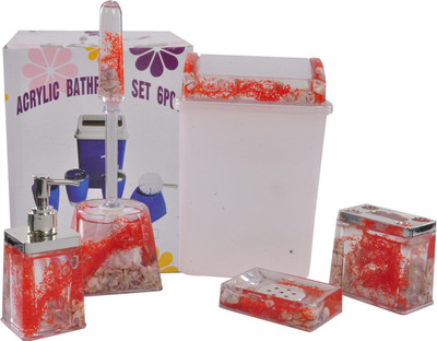 

24x7 Plastic Bathroom Set(Pack of 5)