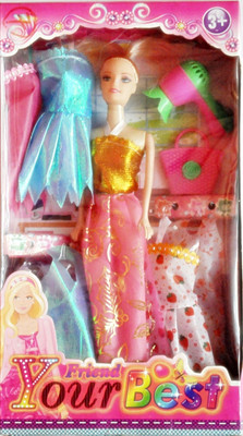 

Rean Friend Your Best Doll Set(Multicolor)