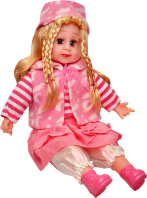 

Toyshine Poem Doll in Pink dress(Multicolor)