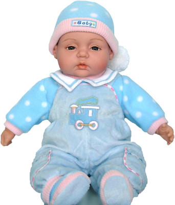 

Flying Toyszer Jack N Jill Happy Baby doll(Blue)