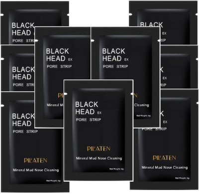 

Pilaten 9 Pack (54 GM) Blackhead Remover Mask Anti Tan Peel Off(54 g)