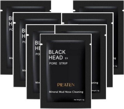 

Pilaten 7 Pack (42 GM) Blackhead Remover Mask Anti Tan Peel Off(42 ml)