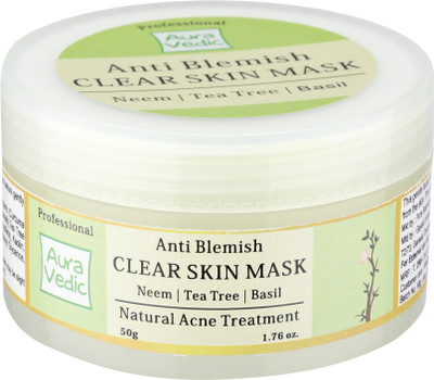

Auravedic Anti Blemish Skin Mask clear Brightness , 50g …(50 g)