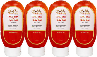 

Globus AHA, BHA & Kojic Acid Face Wash(400 g)