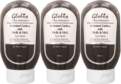 

Globus Activated Carbon with Vitamin B & E Face Wash(300 g)