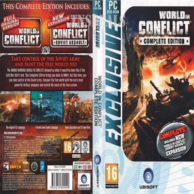 

Sony World In Conflict Complete Edition (PC Video Game) Gaming Accessory Kit(Na, For PC)