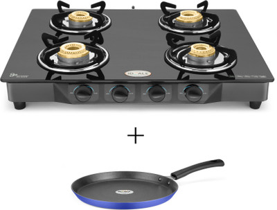 

Ideale Quatre-T Steel Manual Gas Stove(4 Burners)