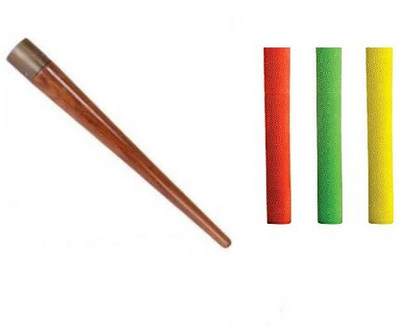 

Fitness Solutions Cricket Bat Cone With 3 Grip. Dry Feel(Multicolor, Pack of 4)